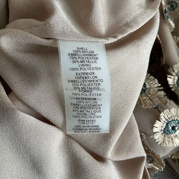 Calvin Klein | Evil Eye Gold Embellished Women's Top Size XL - Picture 9 of 10